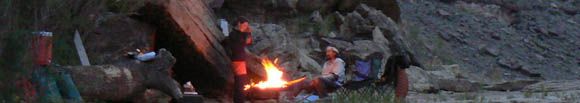Camp time in Labyrinth Canyon