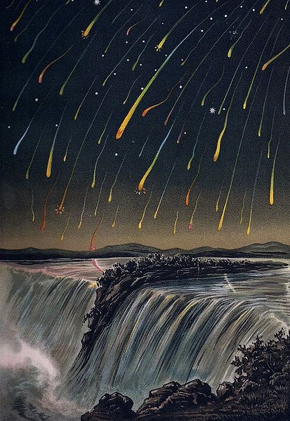 1833 Leonid meteor shower