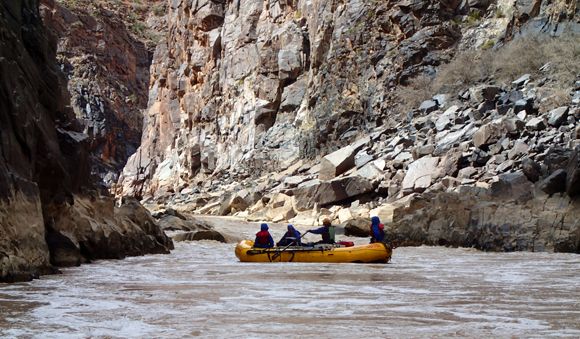 Last Chance rapid Westwater Canyon rafting