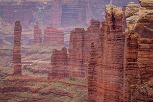 Totem tower Canyonlands National Park 4x4 tour