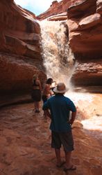 Indian Creek waterfall