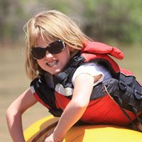 Rafter on the Colorado River