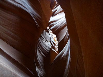 National Park slot canyon hiking tour